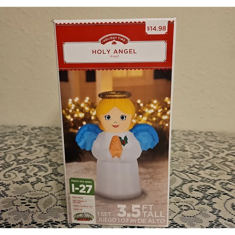 Holiday Time 3.5ft Inflatable Lighted 